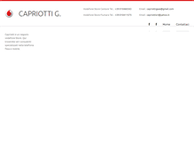 Tablet Screenshot of capriotti-shop.it